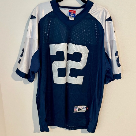 Dallas Cowboys Emmitt Smith #22 NFL Throwback Jersey – Vintage Reebok Collection - Picture 1 of 6